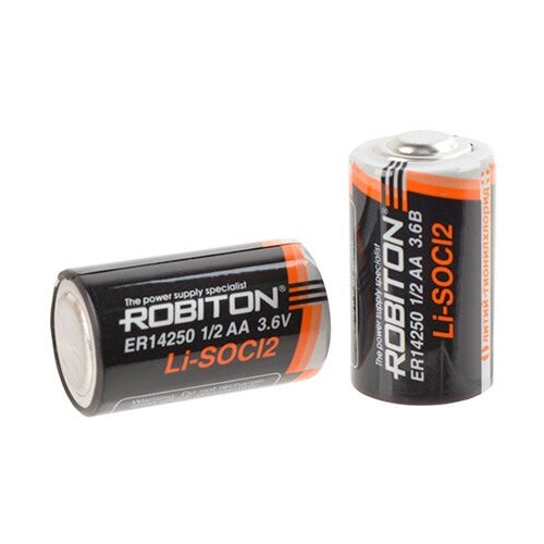 Батарейка ER14250 - Robiton ER14250-BOX20 1/2AA Bulk (20 штук) 12811 батарейка robiton er14250 1 2аа высокотемпературный 2 шт