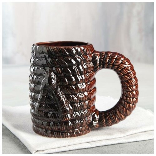 фото Бокал "верёвка" 0,85 л 3780746 керамика ручной работы