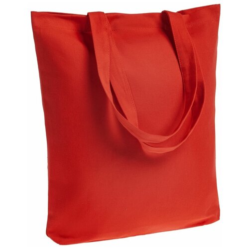фото Холщовая сумка avoska, красная 36х37х6 см, ручки: 54х2,5 см хлопок 100% oasis