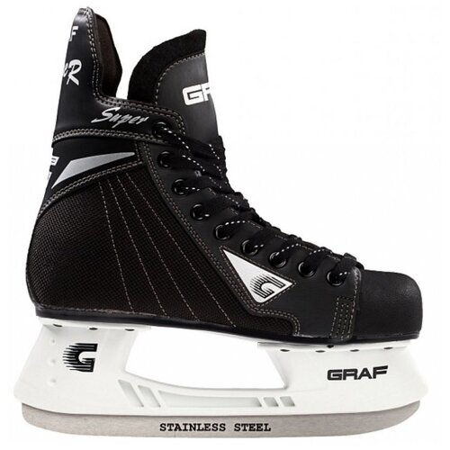 фото Коньки хоккейные graf super g sakurai blades sr (размер r 44, цвет черный)