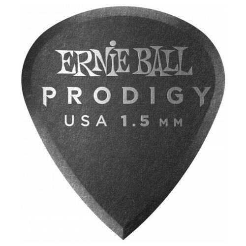 фото Ernie ball набор медиаторов 9200 prodigy black ernie ball