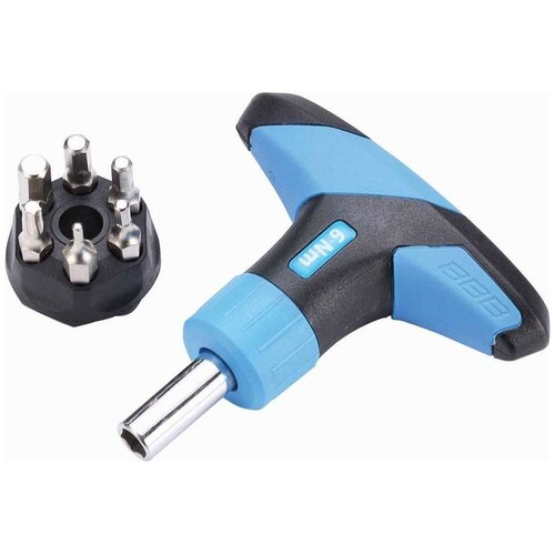 фото Ключ шестигранный bbb torquefix 6nm black/blue