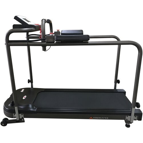 фото Беговая дорожка american motion fitness 8612rp, черный/синий