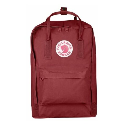 фото Fjallraven рюкзак kanken laptop 15", темно-красный, 28х16х40 см, 18 л