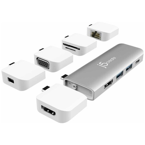 фото Модульная док-станция j5create jcd389 ultradrive kit usb-c no brand