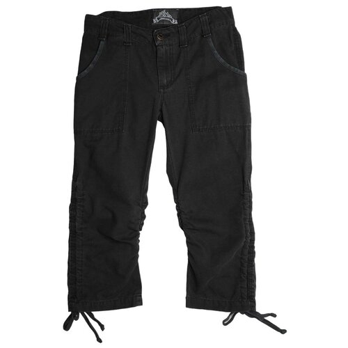 фото Бриджи mewei, демисезон/лето, карманы, размер 158, черный