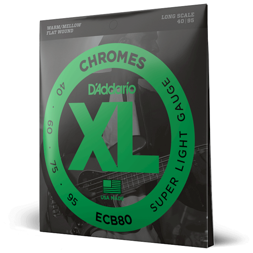 фото D addario ecb 80 струны для бас-гитары d'addario