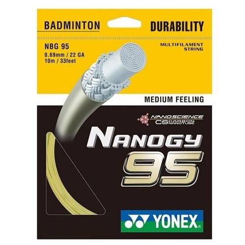 фото Струна для бадминтона yonex 10m bg-95 gold nbg95-2