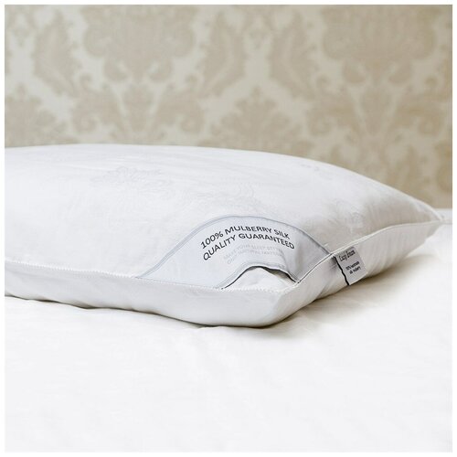 фото Luxe dream подушка шелковая 50х70 1,3 кг royal silk средняя (высота 13 см)