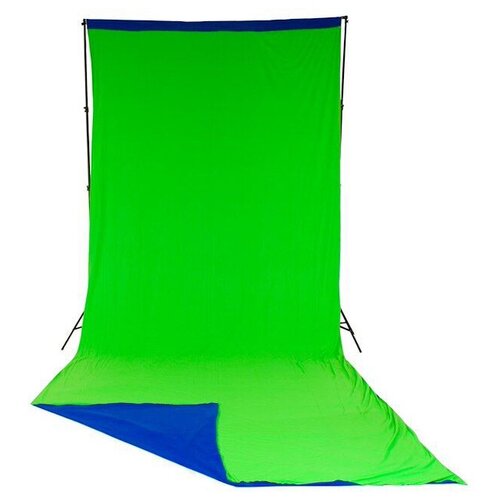 Фото - Фон Lastolite хромакей, тканевый, 3 x 7 м, синий / зеленый хромакей тканевый 3x3 5м синий зеленый