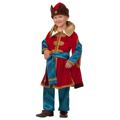 фото Карнавальный костюм детский иван царевич (в синих штанах) батик
