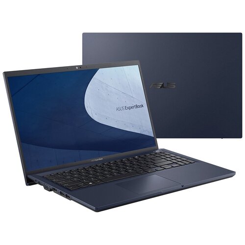 фото Ноутбук asus expertbook b1 b1500ceae-bq2099t intel i7-1165g7, 16g, 512g ssd, 15.6" fhd ips, intel® iris® xe graphics, win10 черный, 90nx0441-m24920