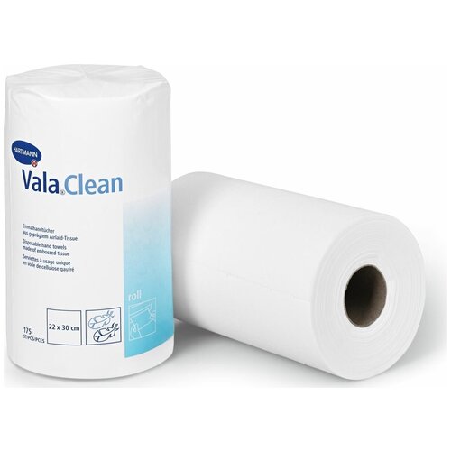 фото Одноразовые полотенца hartmann vala clean roll 22х30 см, 175 листов