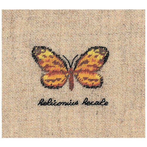 фото Набор для вышивания: papillon : heliconius (бабочка heliconius) le bonheur des dames, 4*5 3626