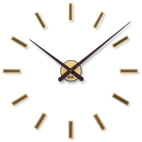 фото Часы настенные кварцевые ost barcelona золотистый