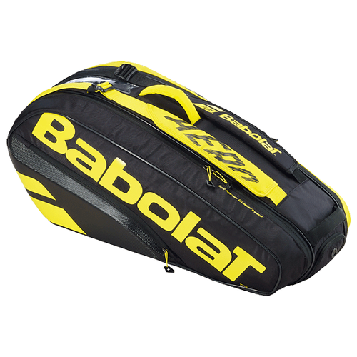 фото Сумка babolat pure aero x6 (желтый/черный 191) 2021