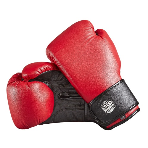 фото Боксерские перчатки ultimatum boxing reload smart red/black (14 унций)