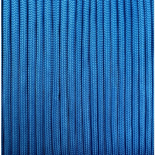 фото Papa cord паракорд 550 голубой неон 4мм шнур для плетения темляка, браслетов 10 метров нет бренда