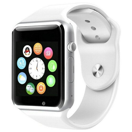 фото Смарт-часы smart watch a1 белые aspect