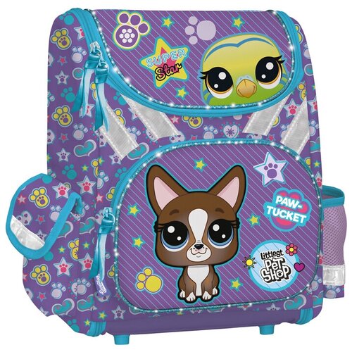 фото Littlest pet shop рюкзак детский цвет фиолетовый lpfb-rt2-114 академия холдинг
