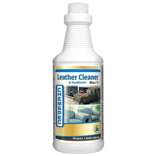 фото Средство для ухода за обивкой из натуральной и синтетической кожи chemspec leather cleaner & conditioner бутылка 1 л