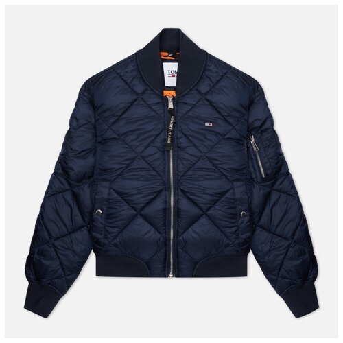 фото Женская куртка бомбер tommy jeans essential diamond quilted