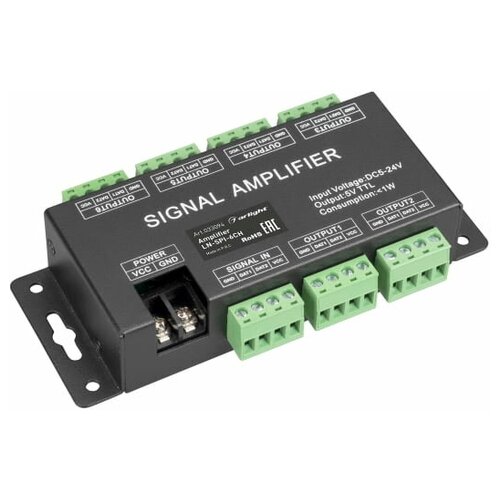 фото Усилитель сигнала ln-spi-6ch (5-24v), 1шт arlight