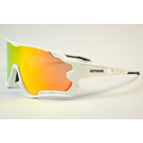 фото Спортивные солнцезащитные очки outwind ironman white / очки для бега