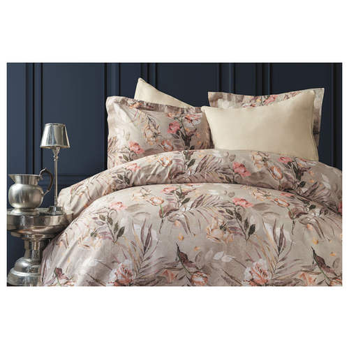 фото Комплект постельного белья issimo home "mistral", евро, сатин deluxe, 300 tc