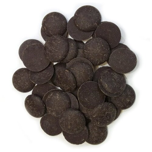 фото Шоколад темный 72% какао в дисках ванини fondente vanini icam, 500 гр.