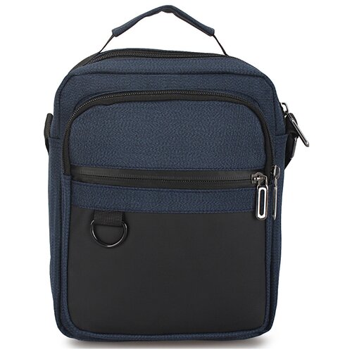 фото Мужская сумка через плечо «нолан» m1429 blue lekiko