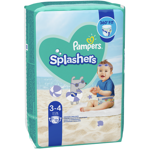 фото Pampers трусики splashers (6-11 кг) 12 шт.