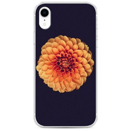 фото Силиконовый чехол "цветочный узор 2" на apple iphone xr (10r) / айфон икс р case place