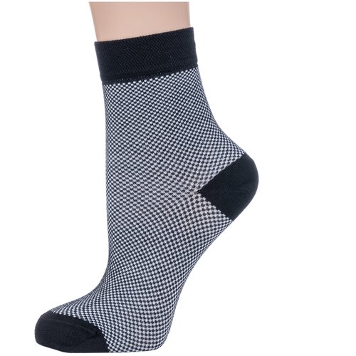 фото Женские носки gabriella черные, размер 39-41