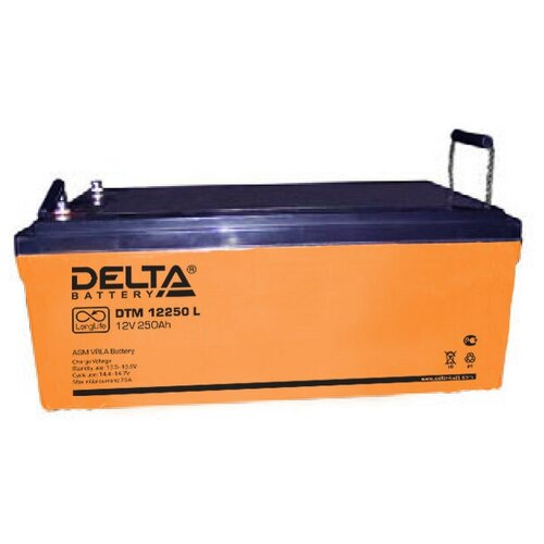 фото Аккумулятор delta dtm 12250 l delta battery