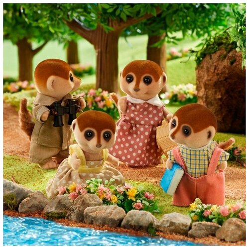 фото Sylvanian families набор "семья сурикатов" 5617