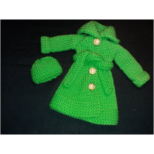 фото Пальто и шапочка для кукол barbie (комплект "winter") maryeva