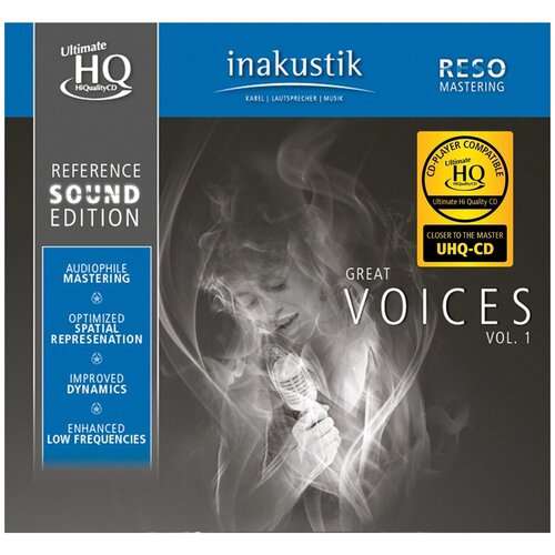 фото Cd диск inakustik 01675015 great voices (u-hqcd)