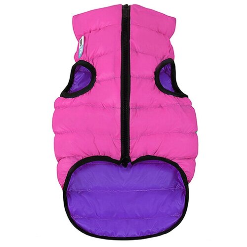 фото Одежда для собак airyvest курточка двухсторонняя розово-фиолетовая, размер xs 30 (0.13 кг)