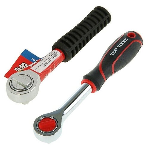 фото Ключ трещоточный top tools, 1/4'', 150 мм mikimarket