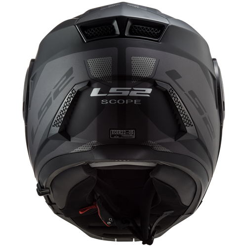 фото Шлем ls2 ff902 scope axis black titanum (xxl, black titanium)