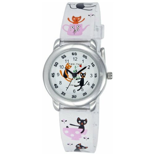 фото Наручные стрелочные часы (тик- так н113-1 кошки) тик-так