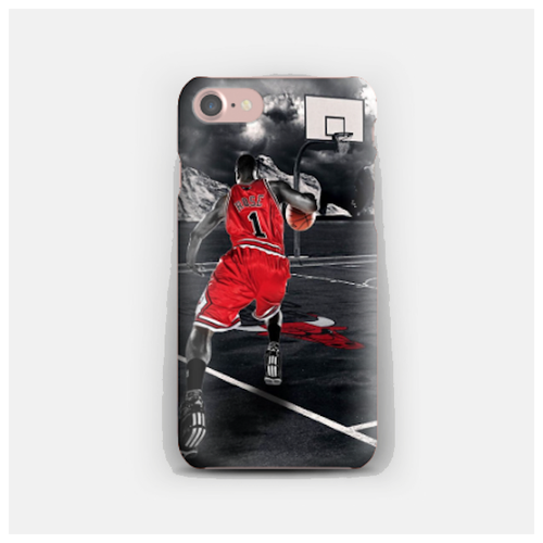 фото Силиконовый чехол баскетбол на apple iphone 8 plus/ айфон 8 плюс xcase