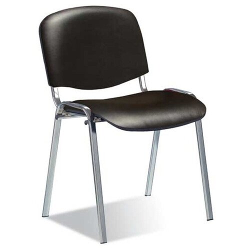 фото Стул easy chair ua rio изо, хром кожзам, черный easychair