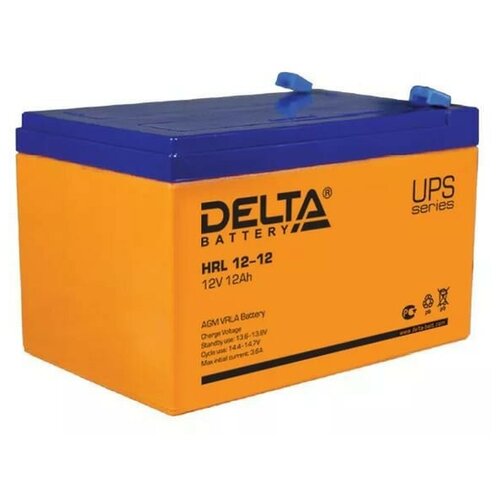 фото Аккумулятор delta hrl 12-12 delta battery