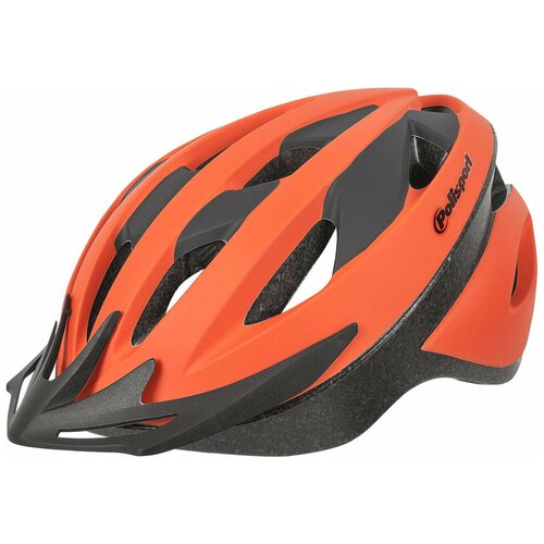фото Шлем велосипедный polisport "sport ride", (оранжевый), взрослый размер: l (58-62см)
