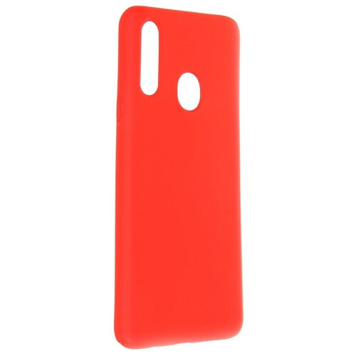 фото Чехол krutoff для samsung galaxy a20s a207 silicone red 12280