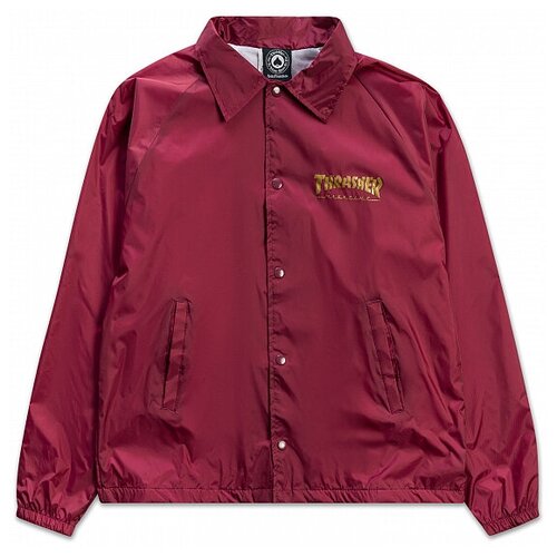 фото Куртка городская thrasher pentagram coach jacket 2022 maroon