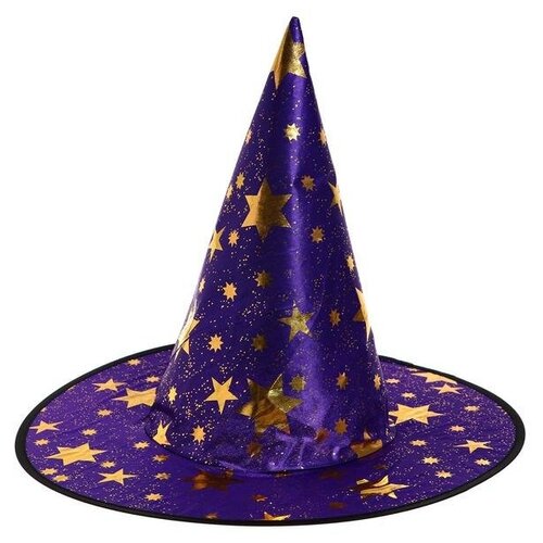 фото Карнавальная шляпа «звездочёт», цвета микс страна карнавалия