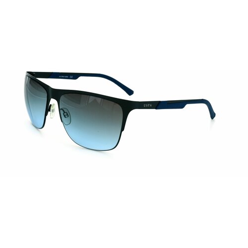 фото Солнцезащитные очки uspa, синий, черный